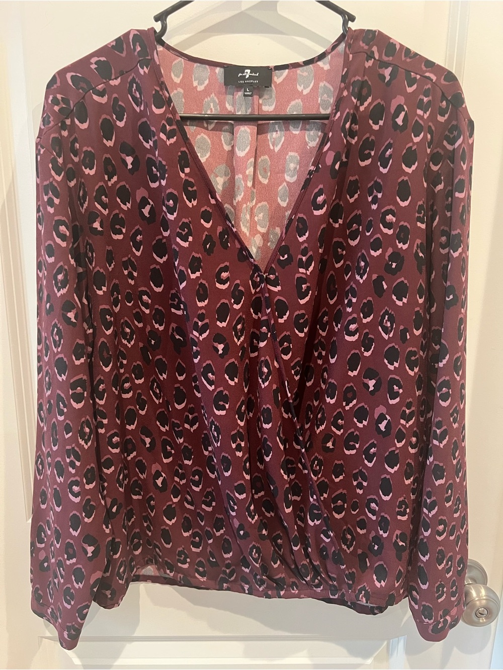 7 For All Mankind Blouse Size Large